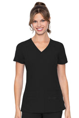 بلوزة Med Couture Activate برقبة على شكل حرف V Racerback 8416