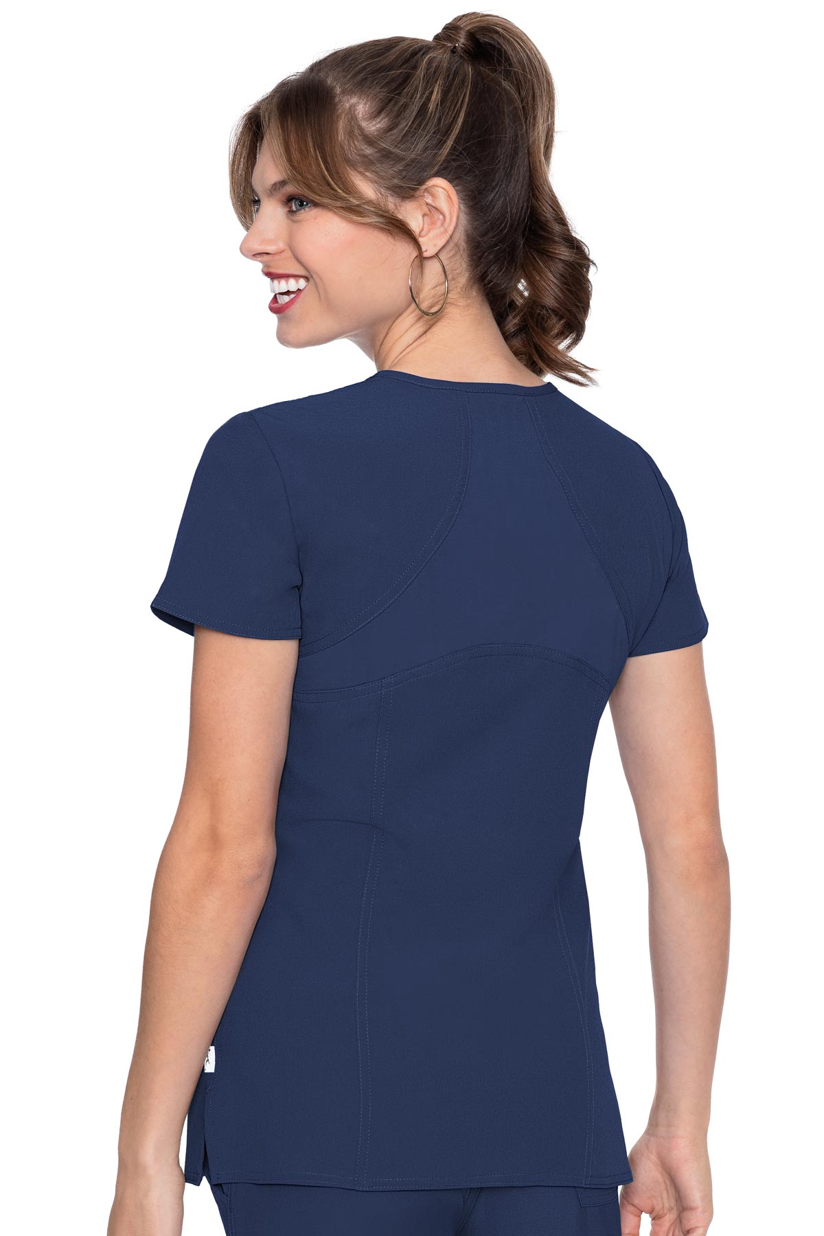 بلوزة Med Couture Activate برقبة على شكل حرف V Racerback 8416