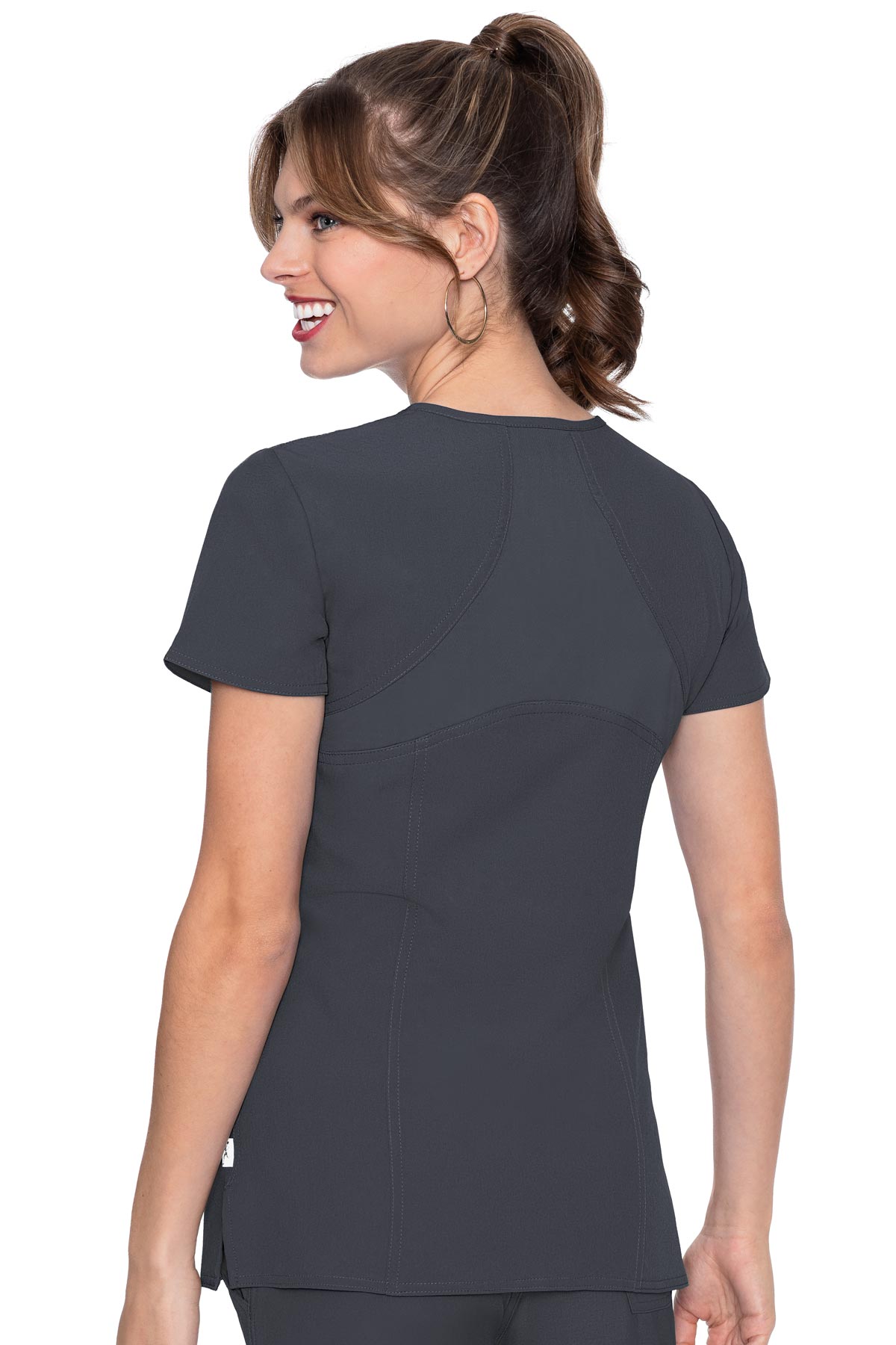 بلوزة Med Couture Activate برقبة على شكل حرف V Racerback 8416