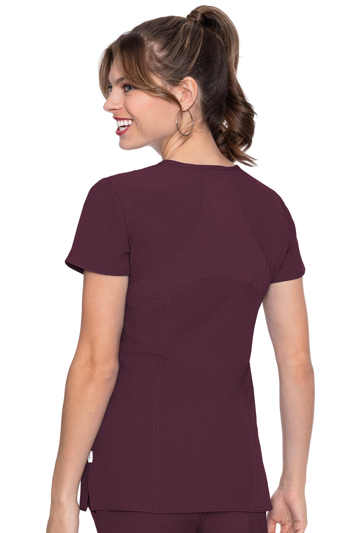 بلوزة Med Couture Activate برقبة على شكل حرف V Racerback 8416